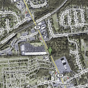 Map of 500 Route 35, Red Bank, NJ 07701